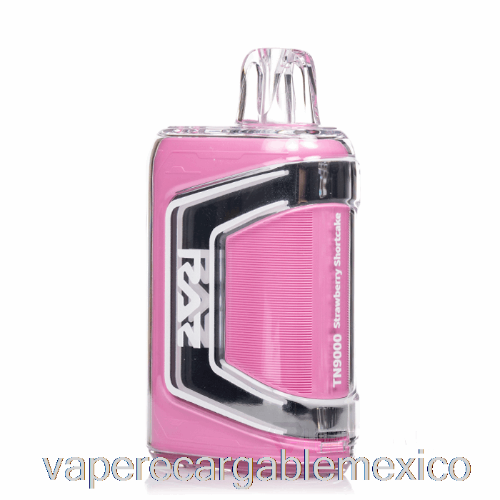 Vape Recargable Raz Tn9000 Tarta De Fresas Desechable